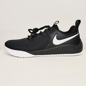 Nike Zoom HyperAce 2 Volleyball Shoes Women's 9 Black White Sport Sneakers